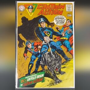 Captain Action #1. 1968 Fine/Fine+ Condition.